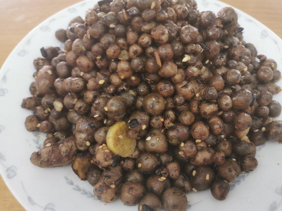 炒鸡好吃的山药豆