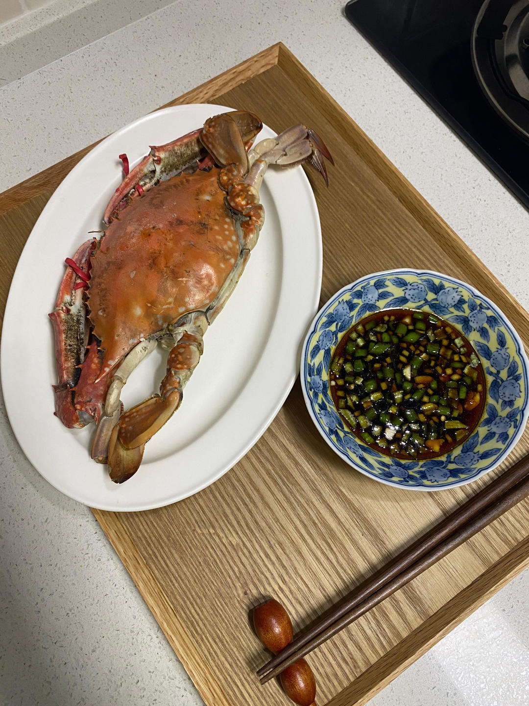 清蒸东港飞蟹