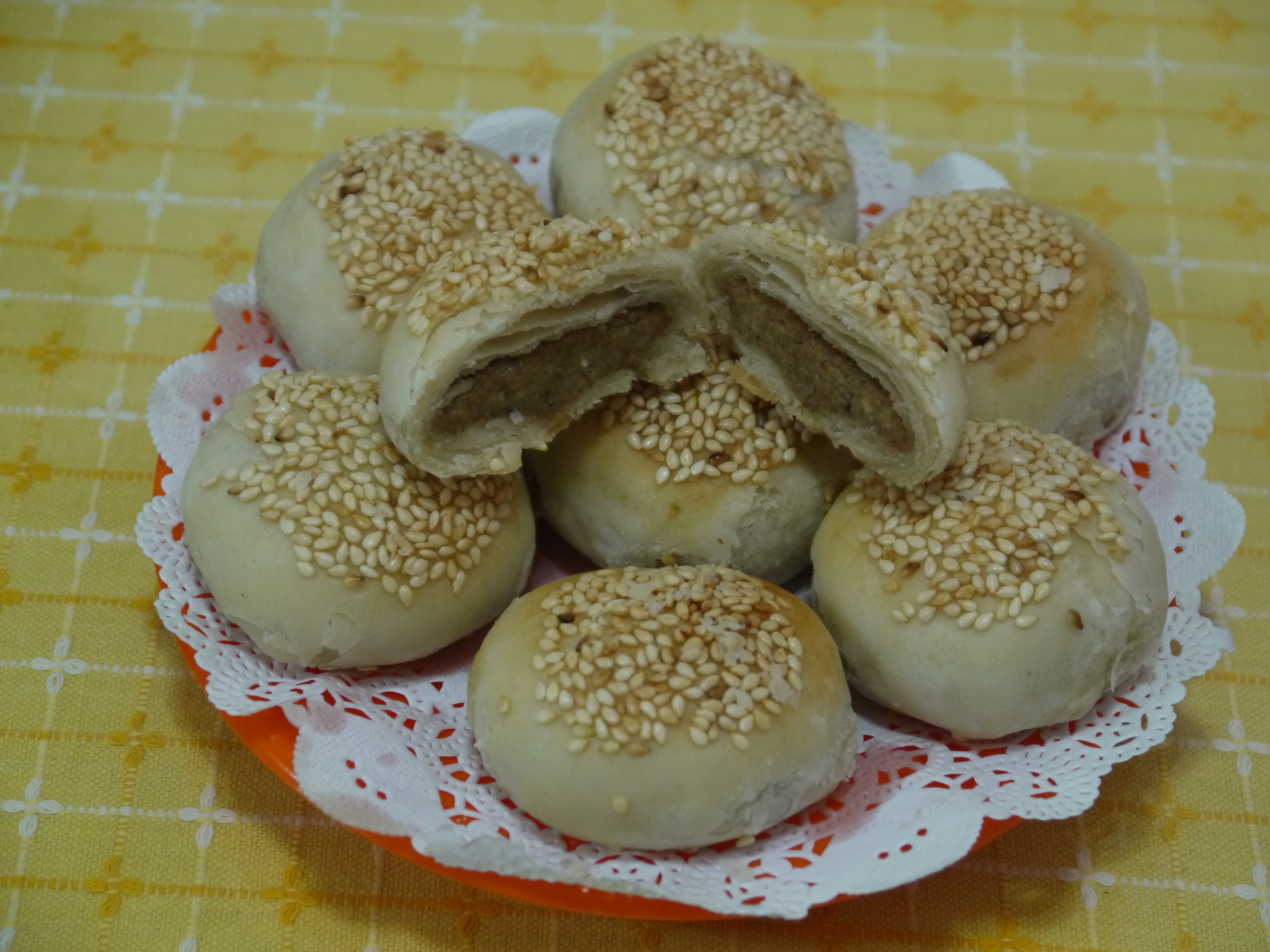 30咸香椒盐酥饼