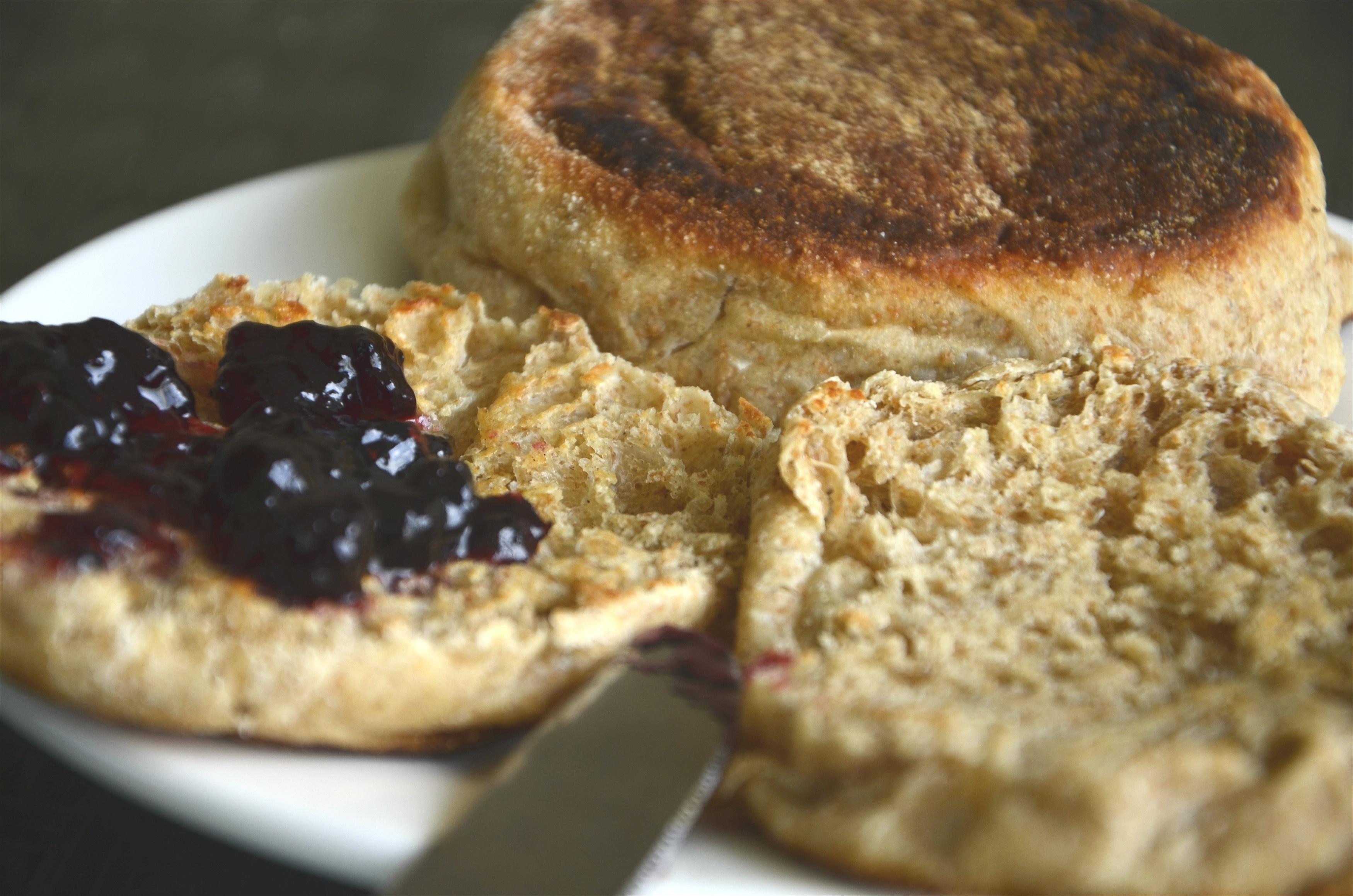 【面包食验】麦满分（英式麦芬）- 超越传统的健康的做法