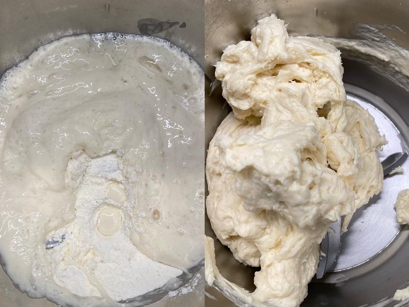 纯奶手撕吐司的做法 步骤1