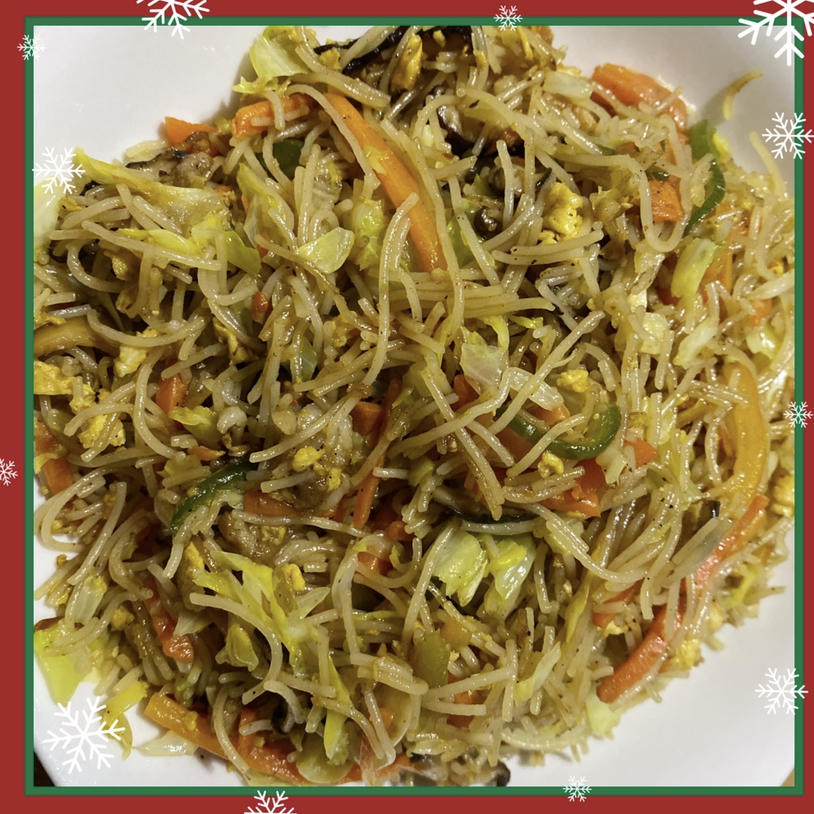 三丝鸡蛋炒粉😋超级懒人食谱，好吃不腻