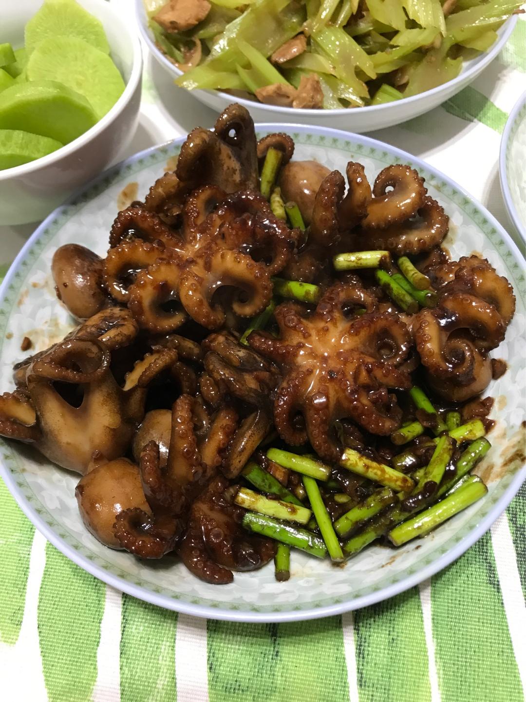 蒜蓉八爪鱼