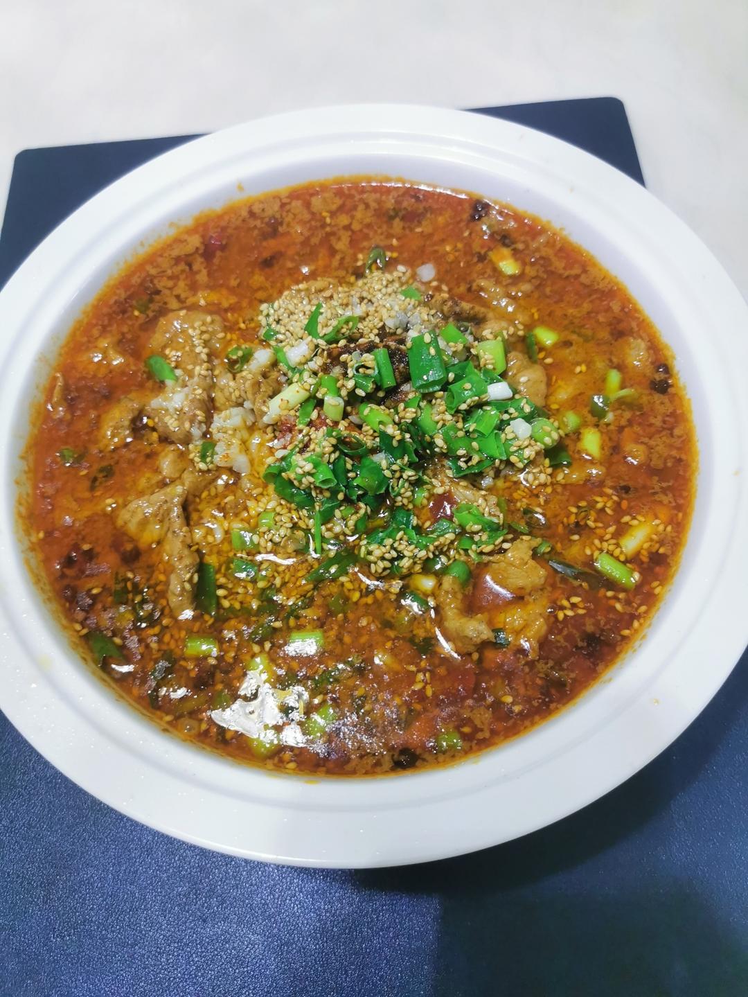 水煮肉片（新手一定要试，零失败）