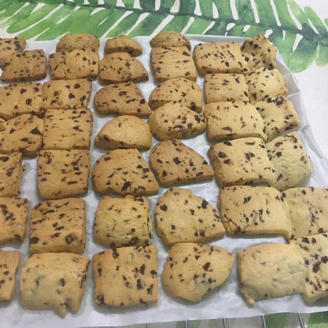 低糖少油版蔓越莓饼干