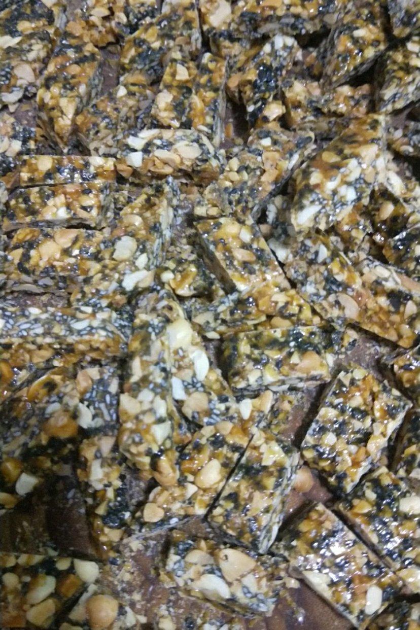 无水无油香脆花生糖