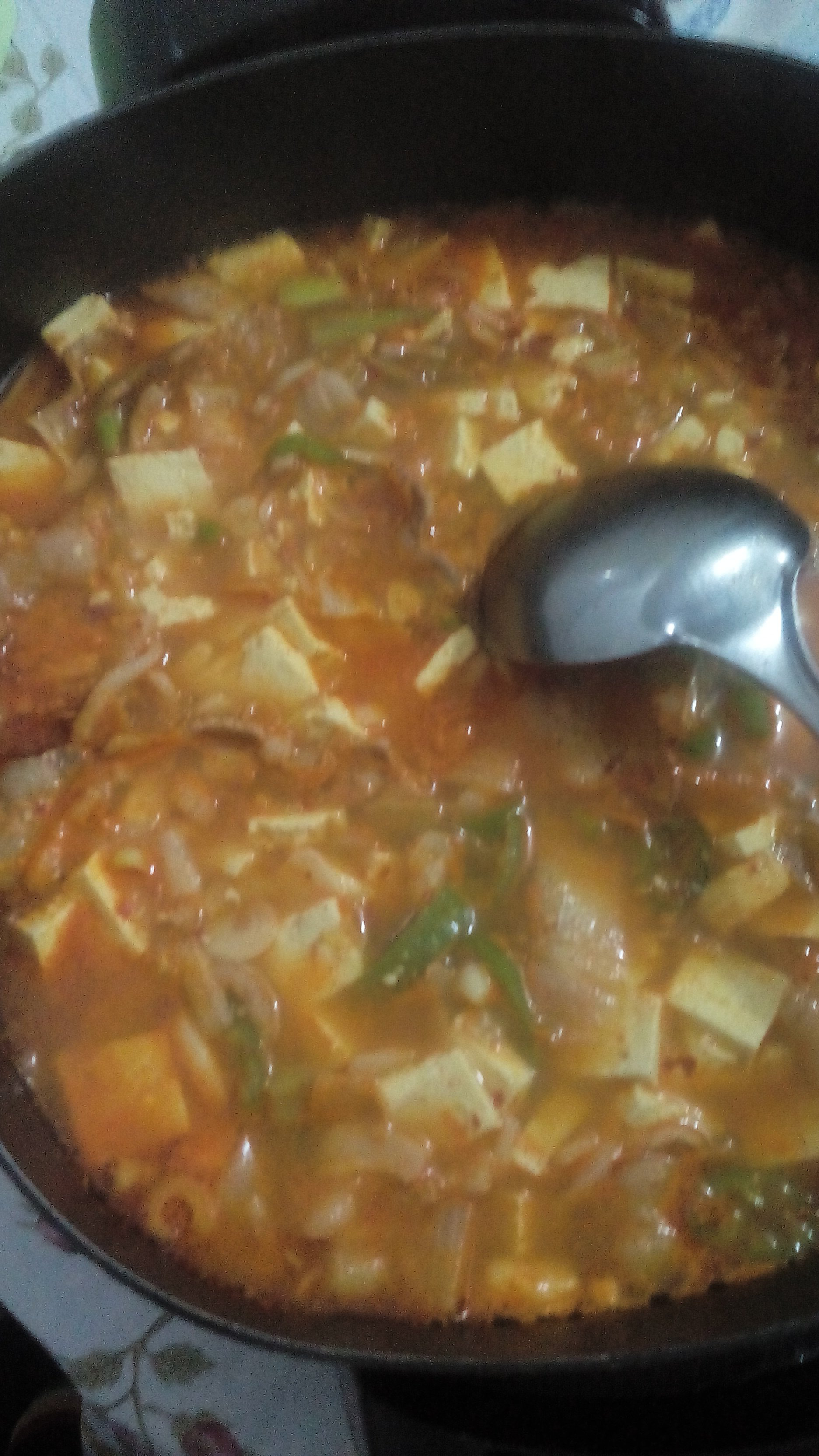 韩国泡菜豆腐汤