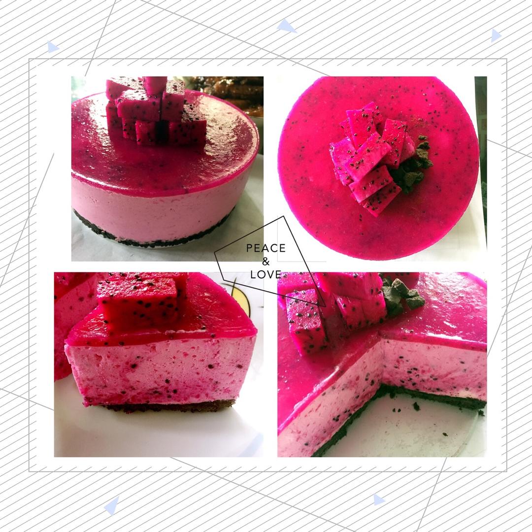 火龙果慕斯（小蛋糕）