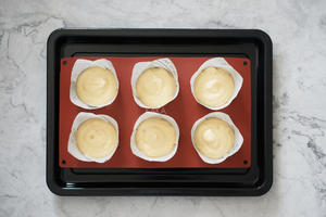 COUSS（卡士）蒸烤箱CO-730S试用之【香葱肉松纸杯蛋糕】的做法 步骤8