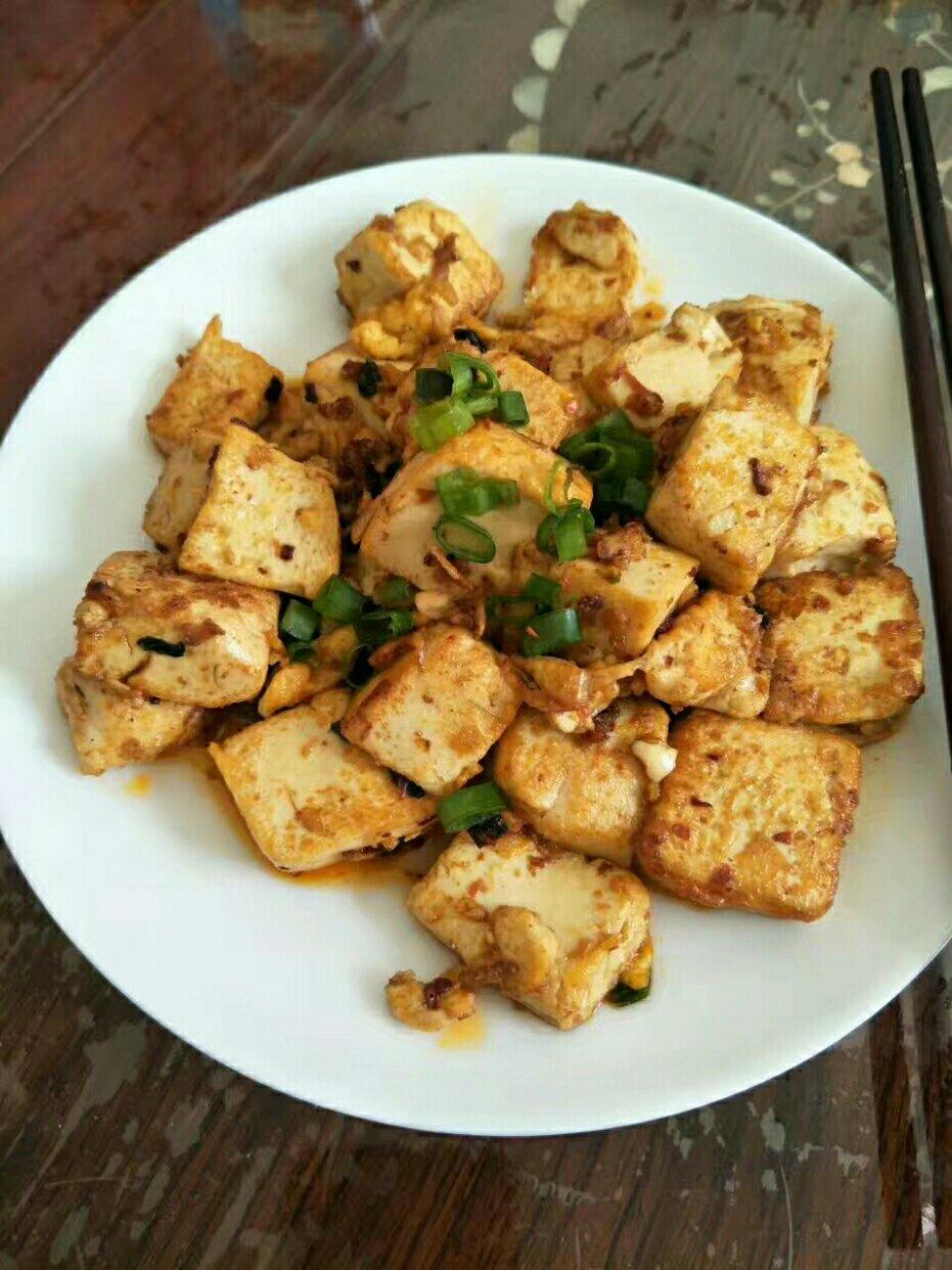 葱香豆腐块