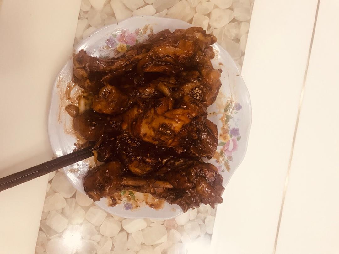 懒人版大鸡腿￨做法超级简单