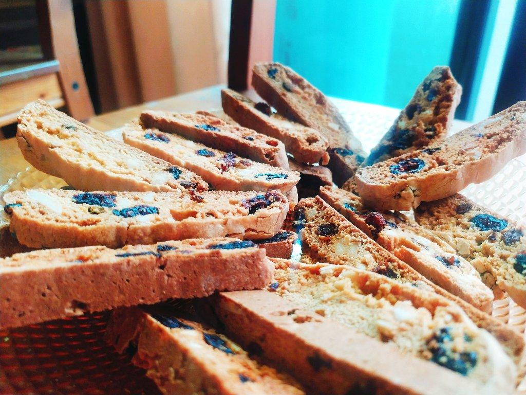巧克力坚果意式脆饼