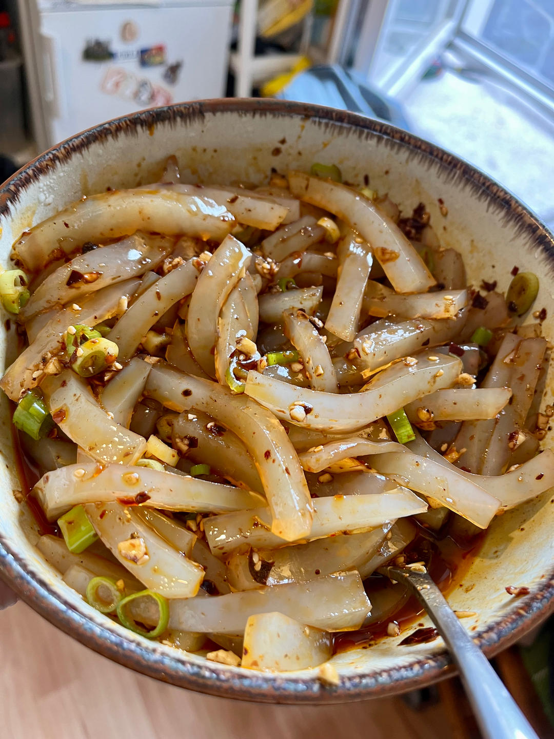 自制豌豆粉凉粉