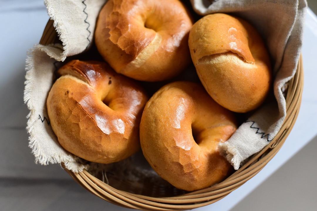 这可能是你距离钻石纹贝果最近的一次——油浸番茄贝果