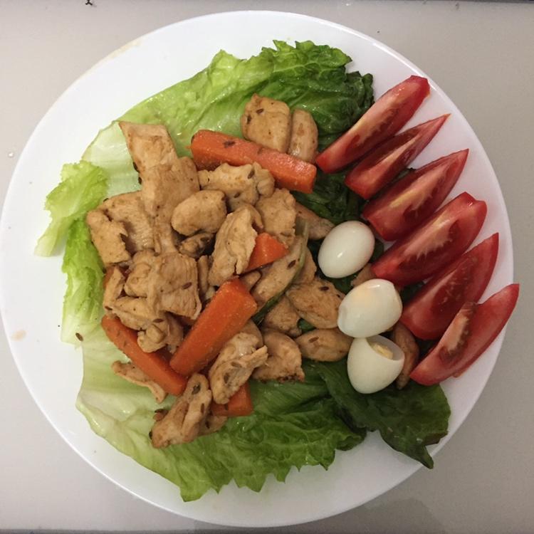鸡胸肉减肥沙拉