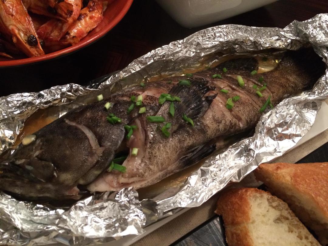 蒸烤石斑鱼