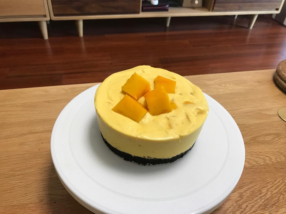 【视频】芒果慕斯（6寸） | 含镜面果胶配方