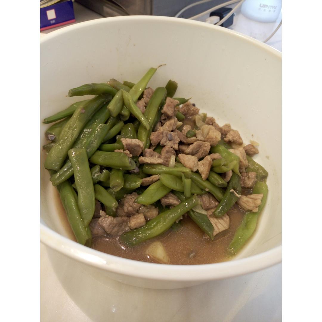 四季豆炒肉