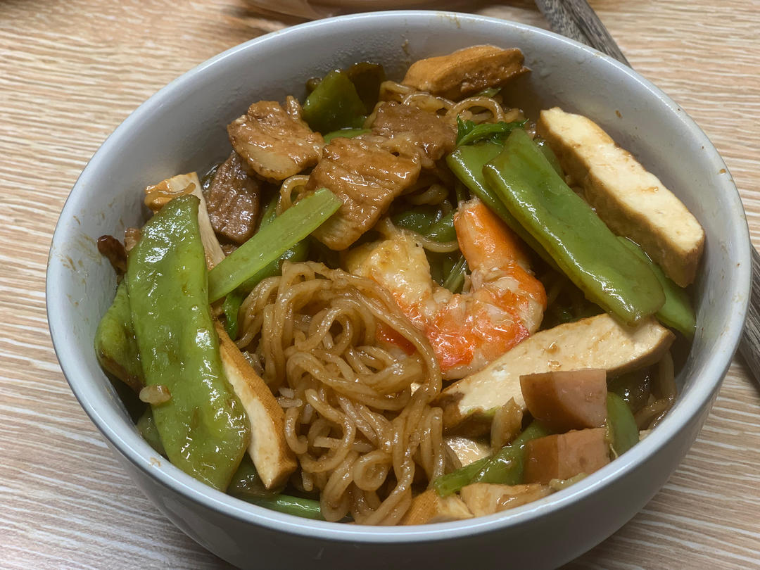 豆角焖面