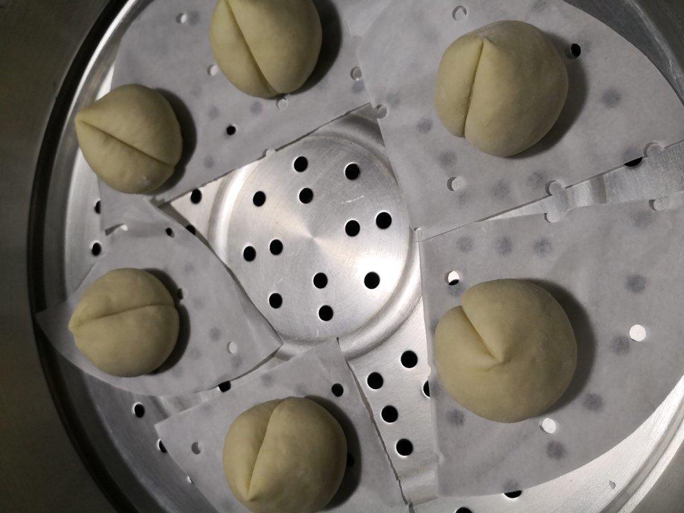 寿桃馒头（水蜜桃馒头）