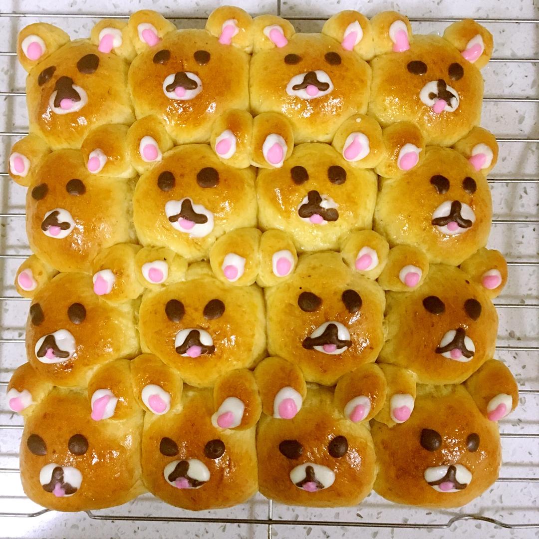 小熊挤挤面包