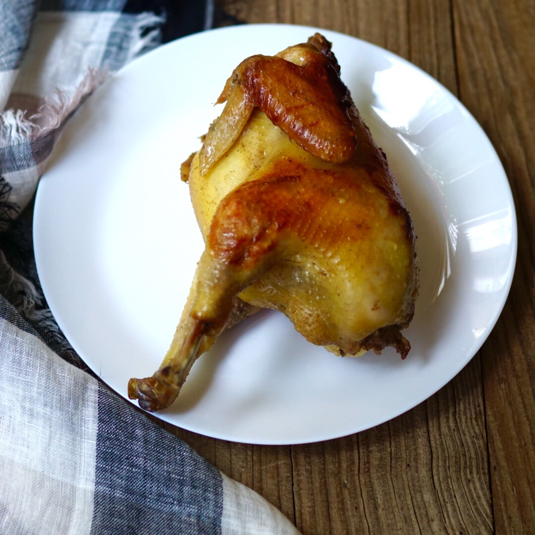 电饭煲盐焗手撕鸡