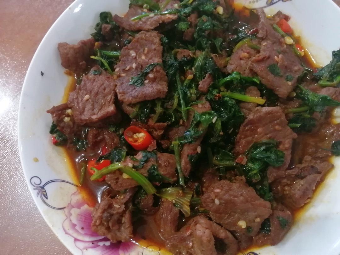 香菜牛肉
