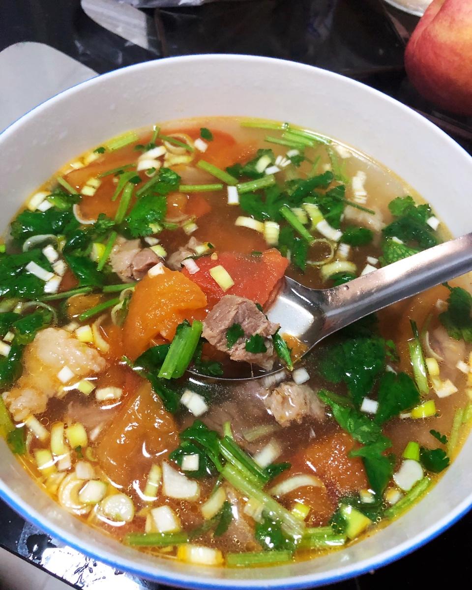 牛肉西红柿汤