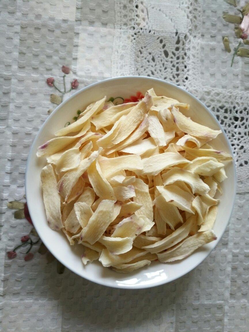 自制干山药片