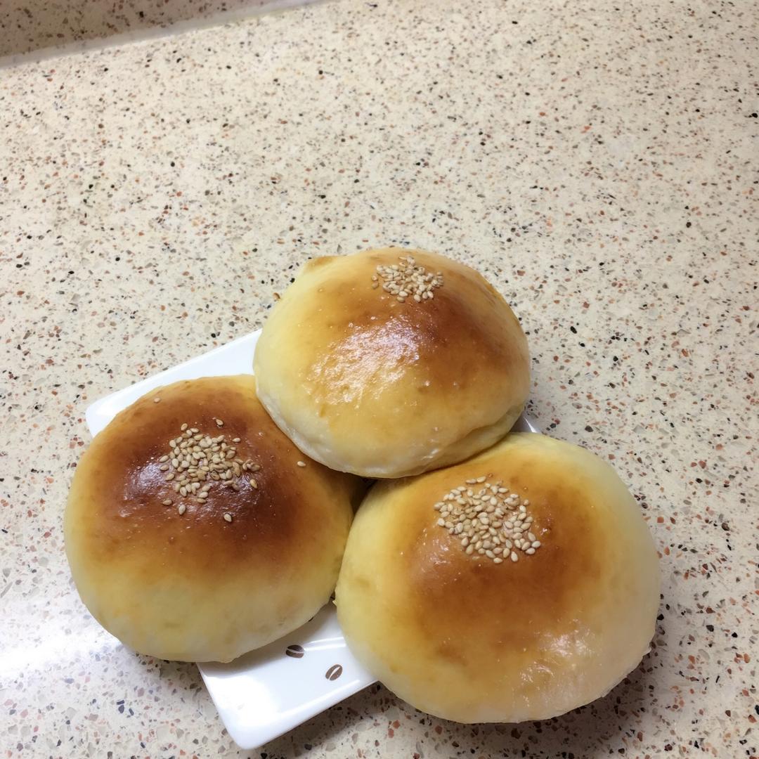 基础汉堡胚&鲜奶红豆包