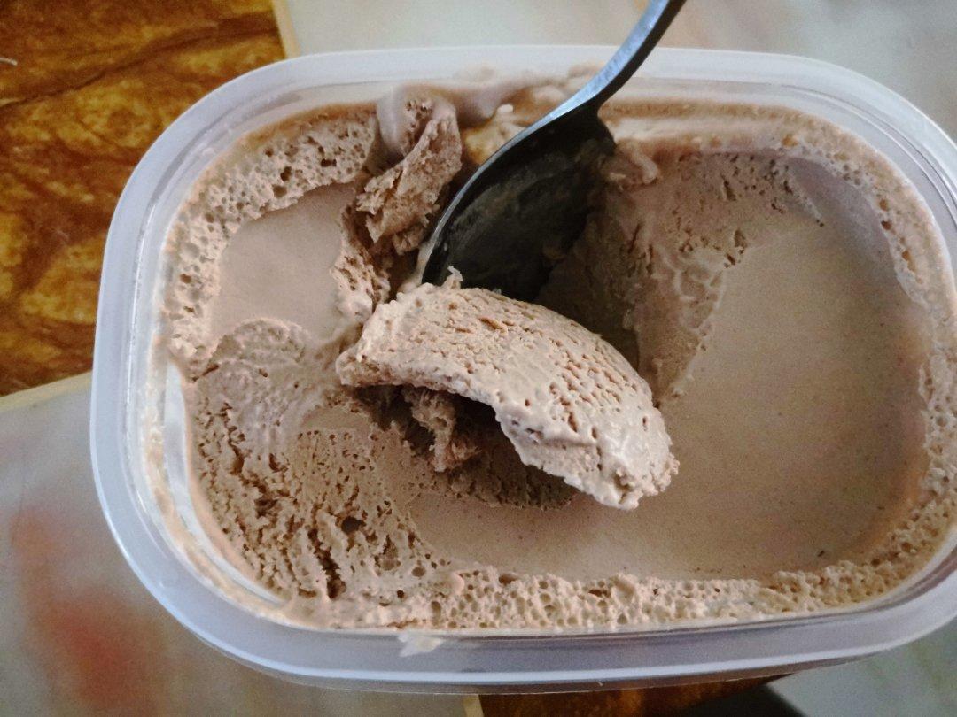 巧克力冰激凌(消耗淡奶油)无蛋版