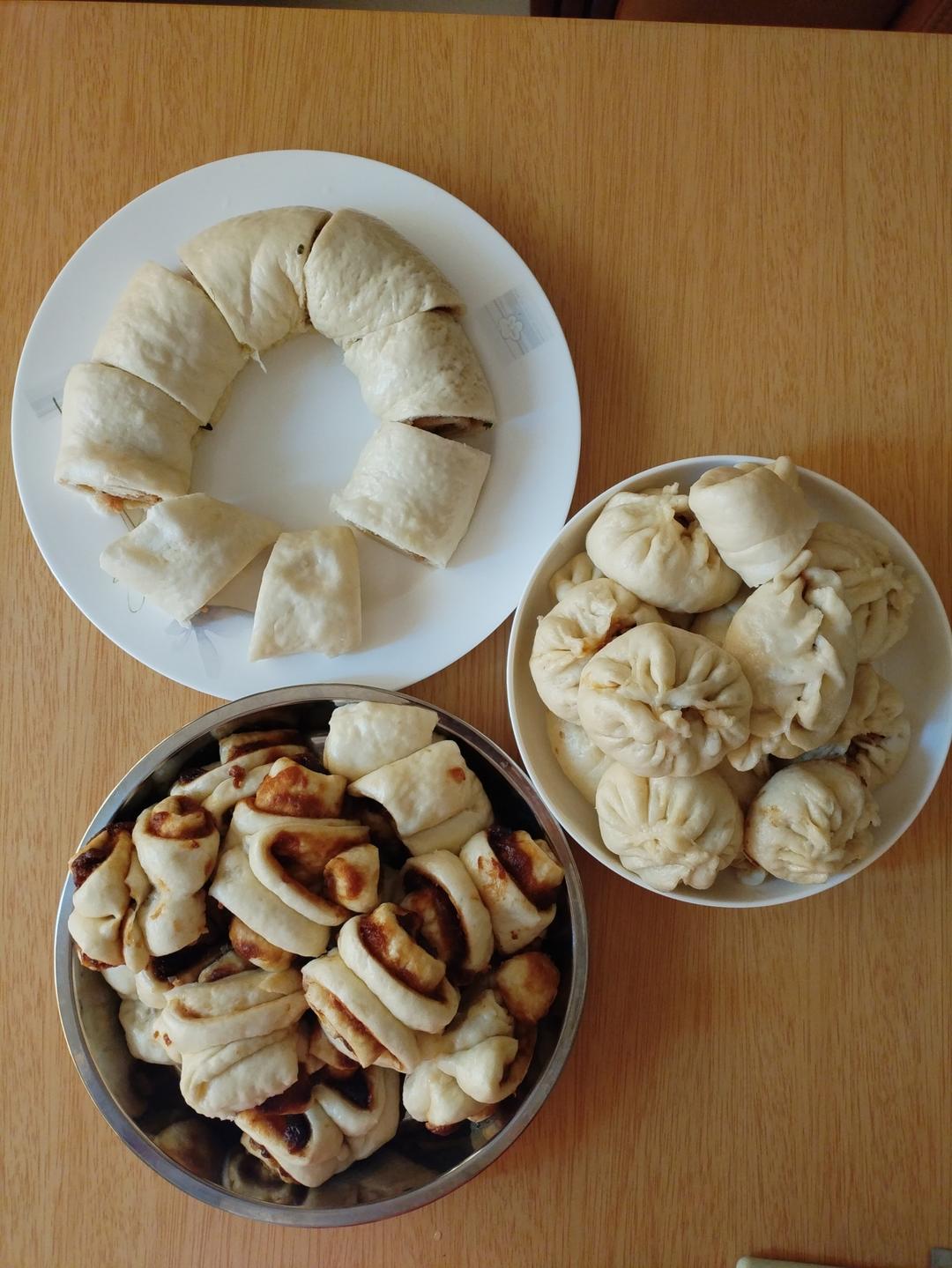 料特足的麻酱花卷，松软香甜可好吃啦！