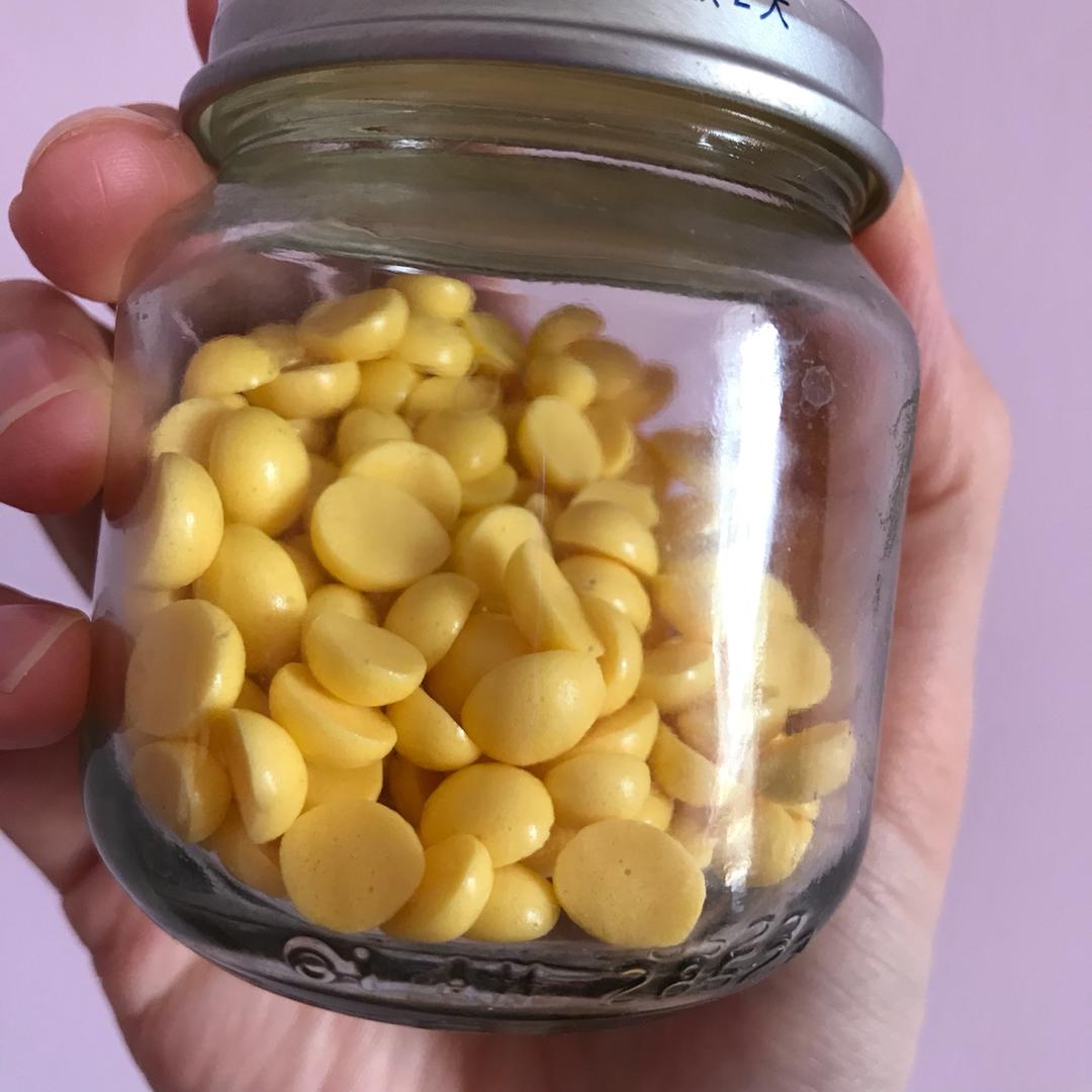 入口即化的无添加蛋黄溶豆