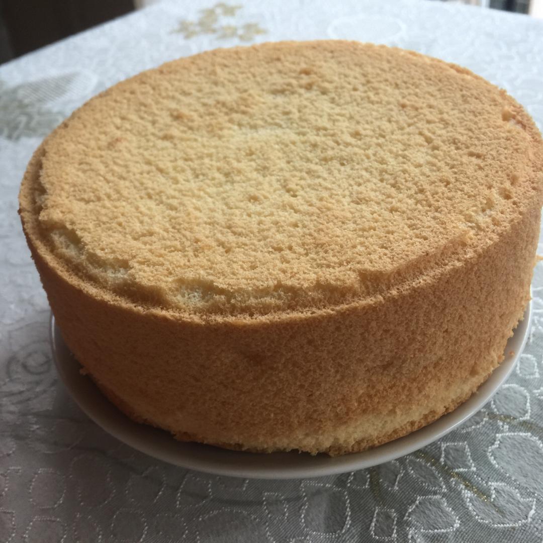 六寸戚风蛋糕