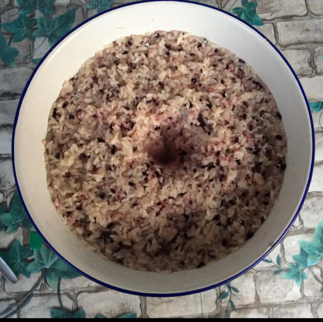 自制酒酿-圆糯米