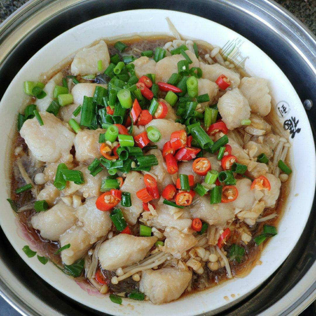 🔥吃不胖❗️蒜蓉粉丝龙利鱼❗️