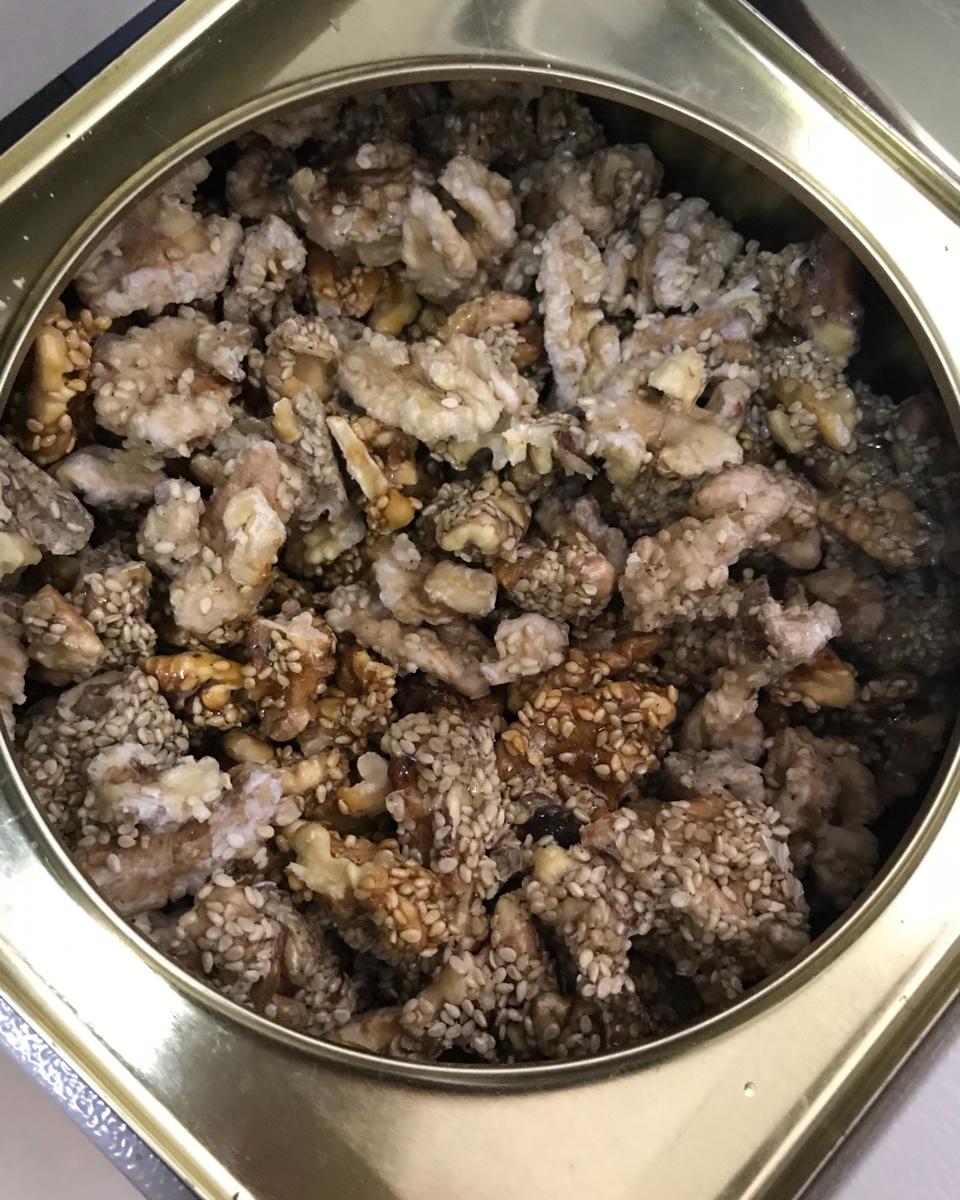 【琥珀核桃仁】冰糖无油不粘手