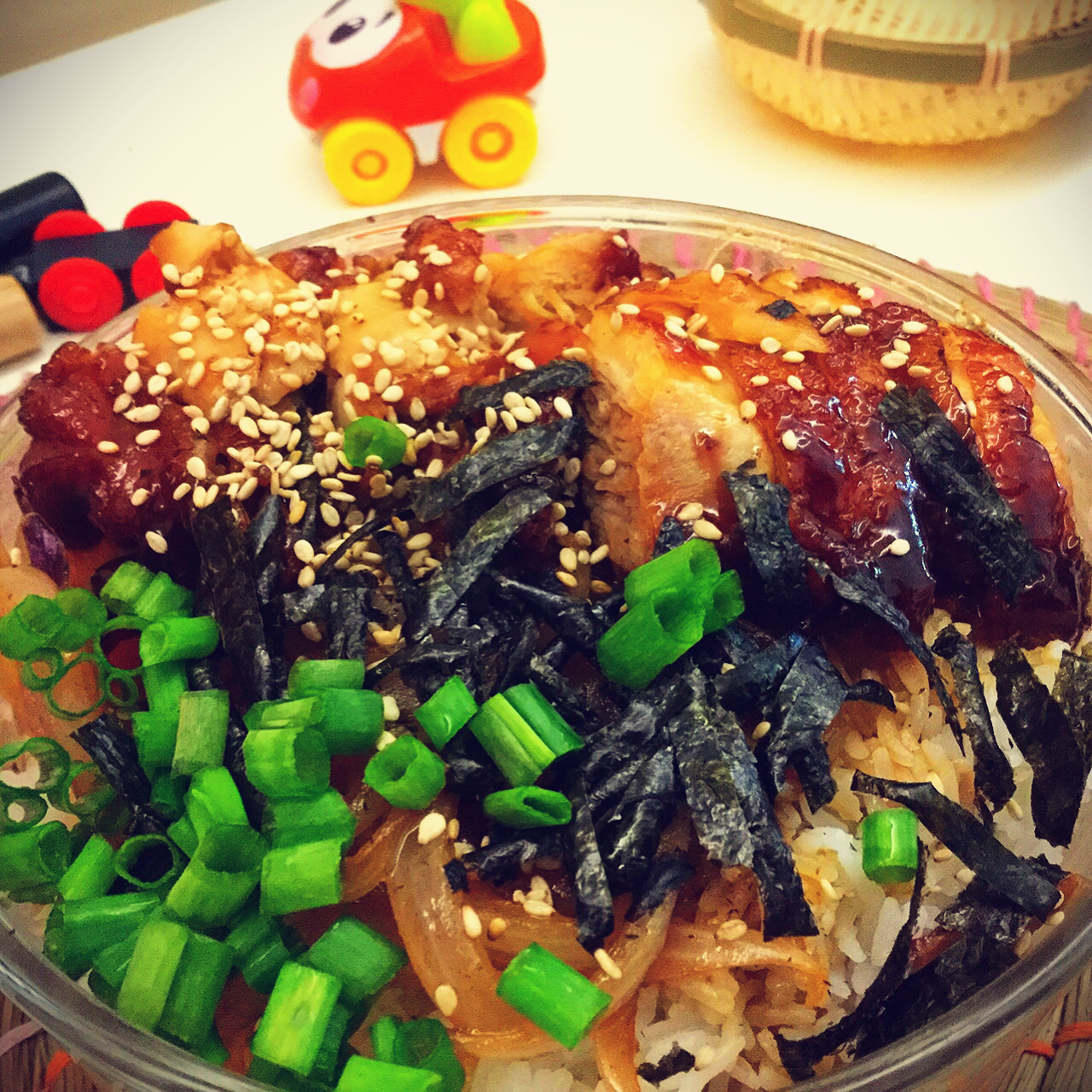 照烧鸡排丼