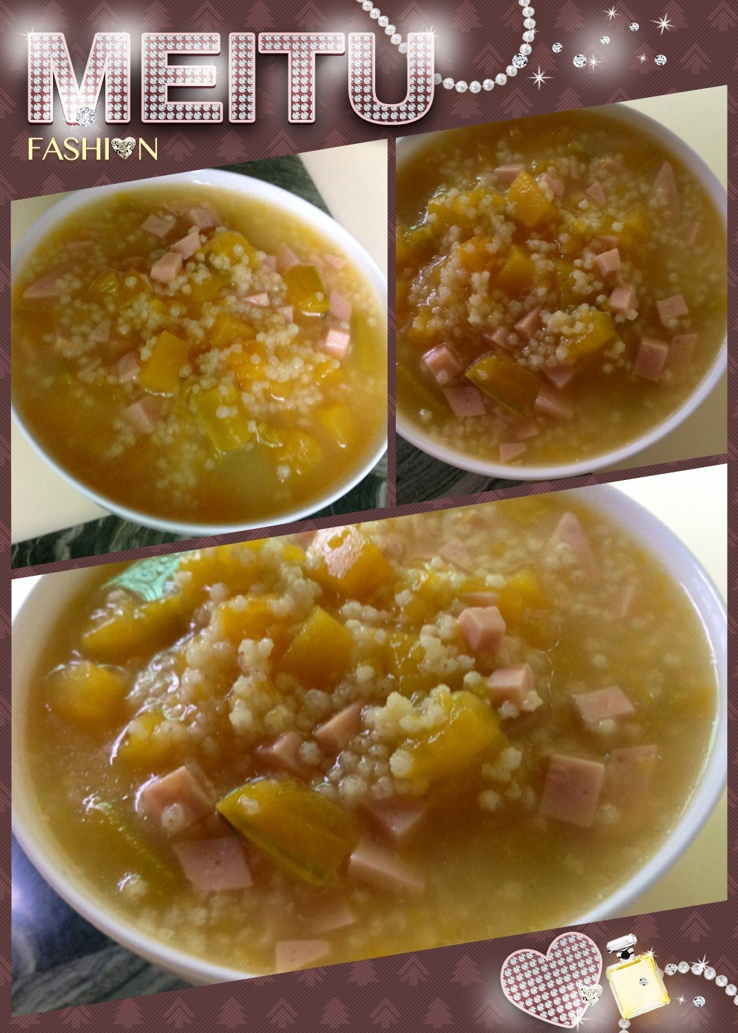 小米红枣南瓜粥