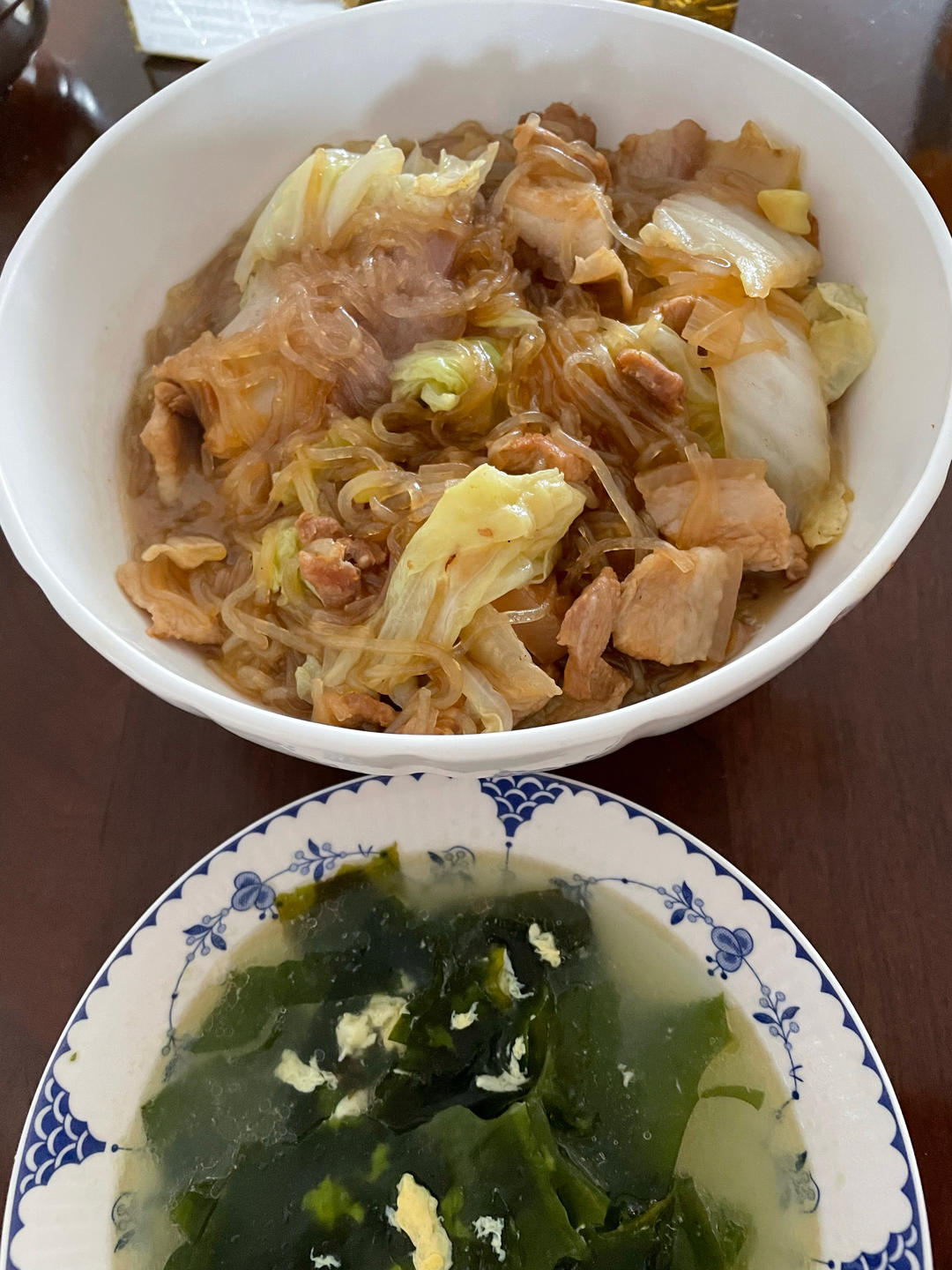 猪肉白菜炖粉条
