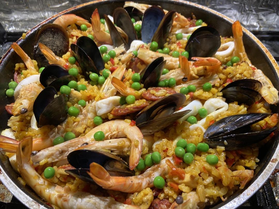 【曼食慢语】Seafood Paella 西班牙海鲜饭