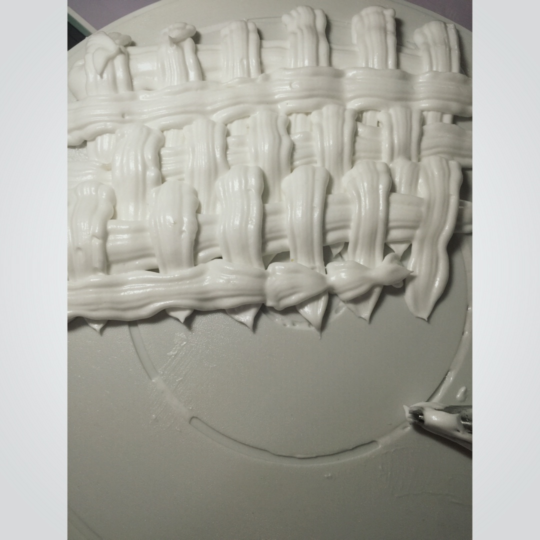 低成本裱花练习用的假“奶油”