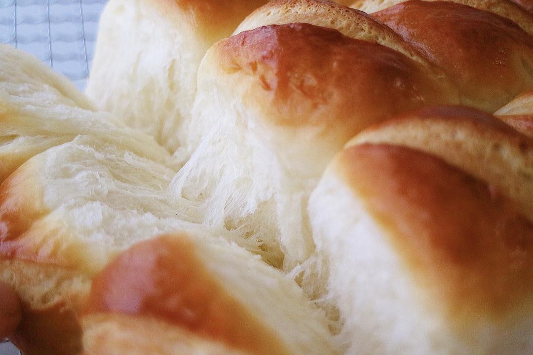 纯奶手撕吐司的做法 步骤1