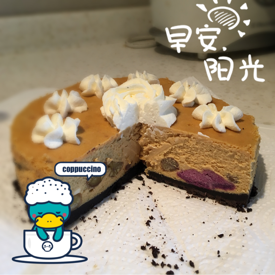 红薯板栗奶酪蛋糕—秋冬天的大满足