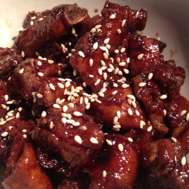 懒人版糖醋排骨