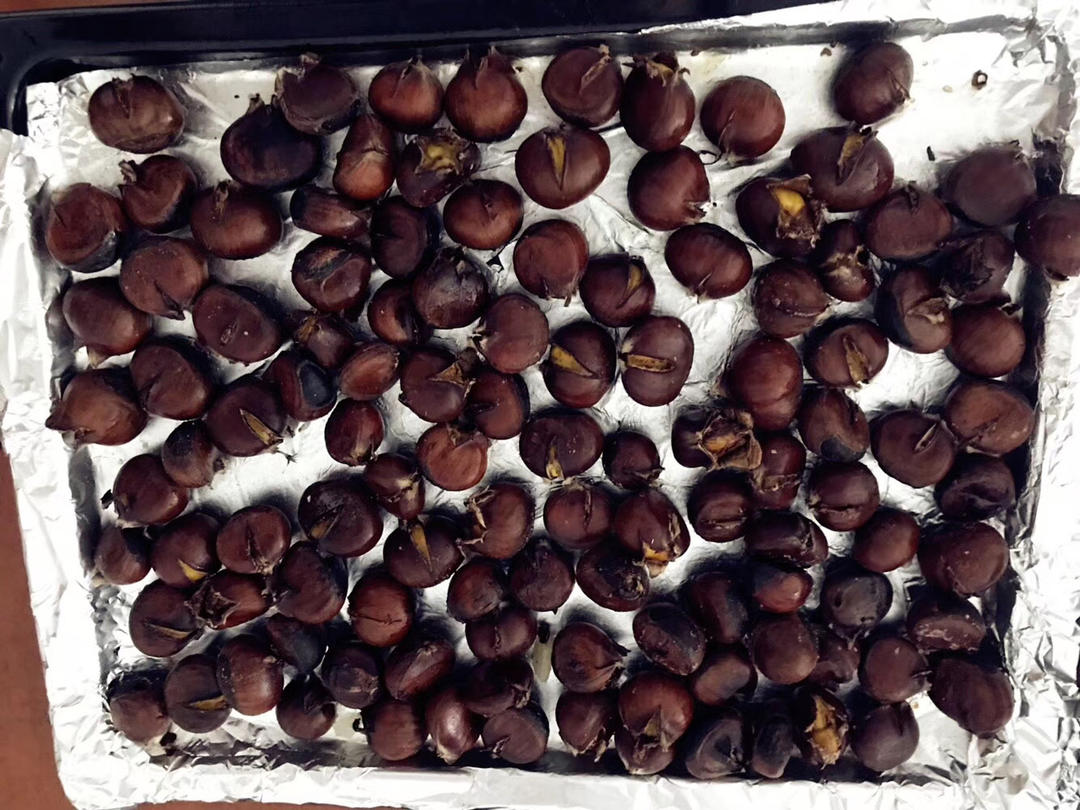 ‼️香甜软糯‼️轻松好剥㊙️烤箱版糖炒栗子