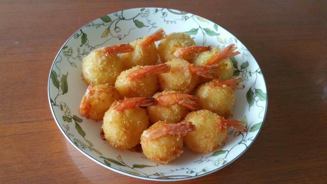 土豆芝士虾球
（媲美必胜客）