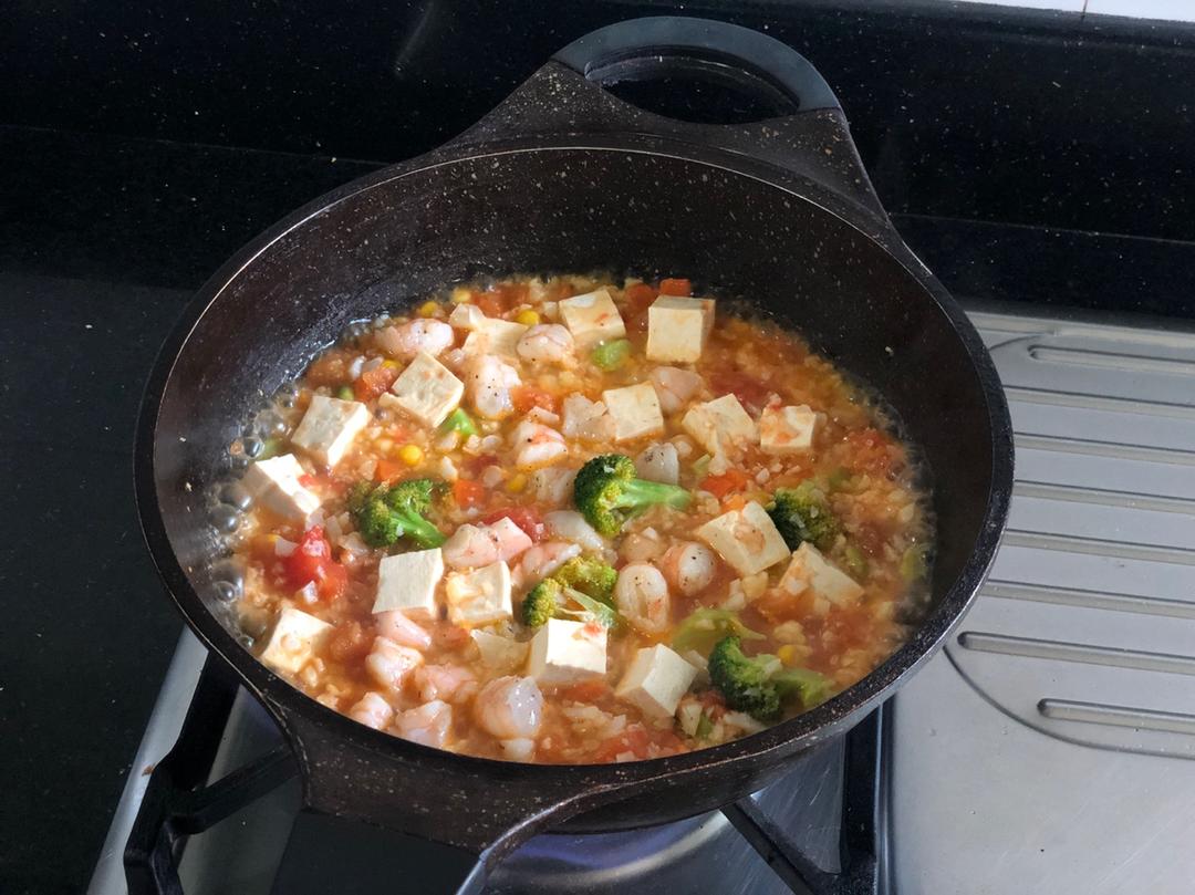 番茄菜花米烩饭丨健康·三餐<好好吃饭7>