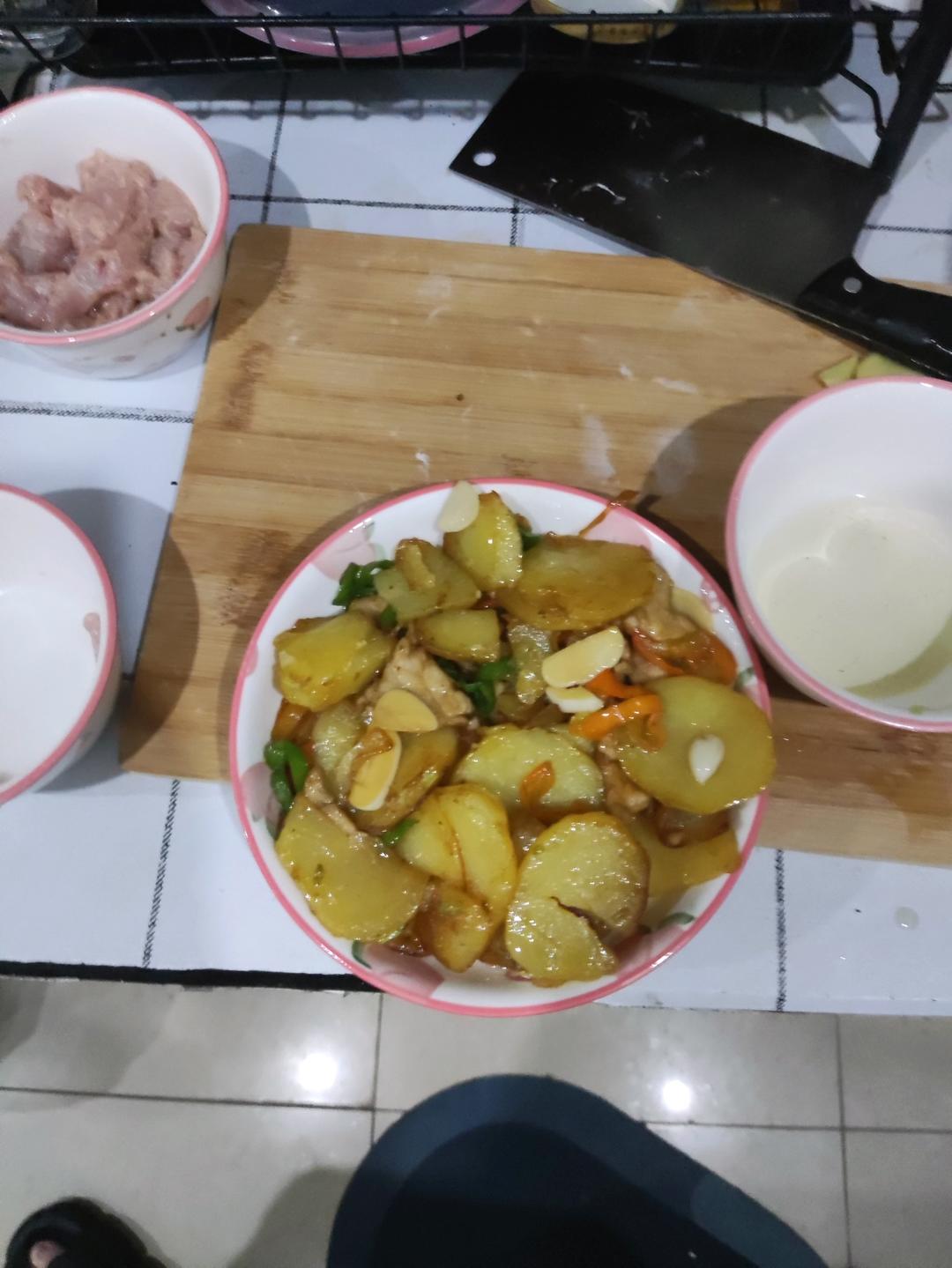 干锅土豆片