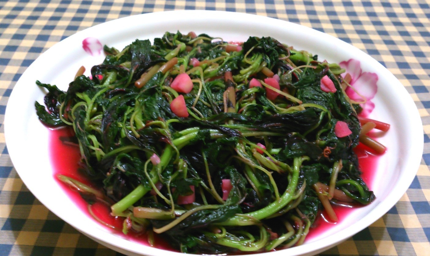 蒜炒米苋